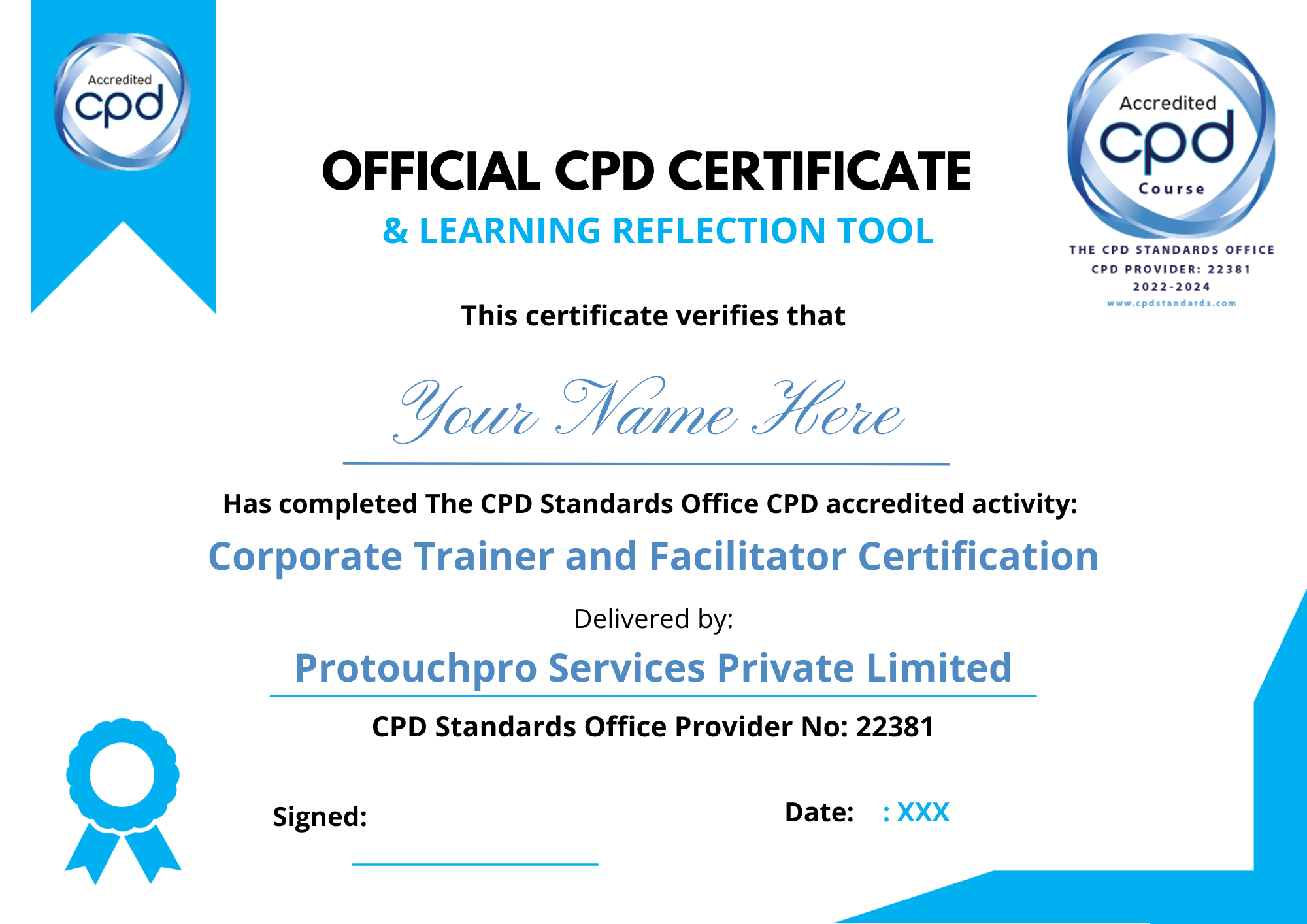 POSH Trainer Certification Online Posh Certification Protouch